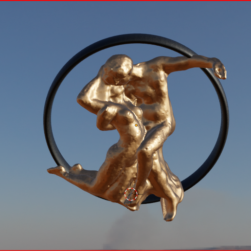 Eternal Spring Pendant 3D model