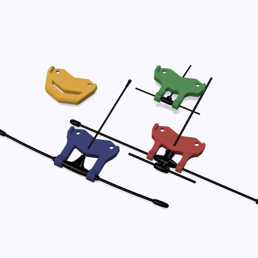 Manta5 Manta 5 SE  Bold Front bumper with Elrs TBS antenna mount