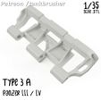 Type-3A-front.jpg 1/35th Type 3A single link workable tracks Kgs 61/400/120 Panzer III IV