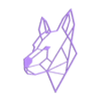 p18.STL PERRO GEOMETRICO