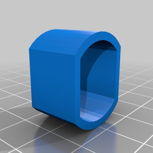 DC motor coupling - 3D model önizlemesi