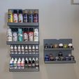 STL file Vallejo Modular Paint Bottle Rack/Organizer/Holder (16 Bottle) -  17ml /.57 fl oz, Vallejo, Model Color, Model Air, Game Color, Army Painter,  Art-tool, Paint bottle organizer, Airbrush, Miniatures, Tabletop Games,  Paint