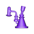 Classic Conical Dab Pipe VV0868_OBJ.obj Dollhouse Miniature Conical Dab Pipe 1:12 - STL OBJ - VV-DE-001