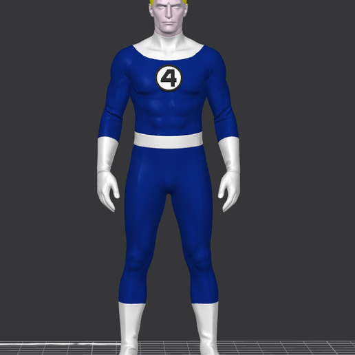 Human Torch (Johnny Storm) Multicolor