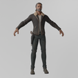Renders0003.png Rick Grimes The Walking Dead Textured Rigged