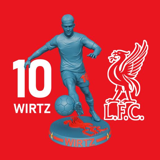 Florian-Writz-Liverpool-Preview-01.jpg 🎯 3D Printable Figurine – Florian Wirtz | #10 | Liverpool FC Inspired