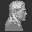 10.jpg Thor Chris Hemsworth bust for 3D printing