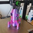20230528_081119.jpg STL file Rocky The Big Rocket Ship Cartoon Spaceship Starship Dream Maker Easy Print No Supports・3D print model to download