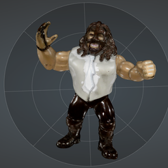 mkind1.png Fichier 3D Makind Retro Brawler・Plan à imprimer en 3D à télécharger