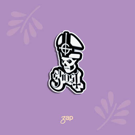 👻 Pope Emeritus Ghost・ STL File for 3D printing・Cults