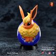 flareon_color-1-copy.jpg 3D-Datei Tamagotchi Flareon - Vorgestützte Eeveelution・3D-druckbares Modell zum Herunterladen