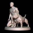 7.jpg American Bully and its breeder