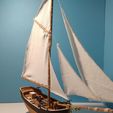 Ship4.jpg 3D file Wooden Sailing Ship (Alabaster) 28mm Tabletop Gaming Terrain・3D print design to download