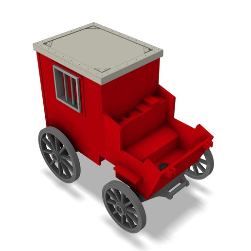 PLAYMOBIL WESTERN BANK WAGON