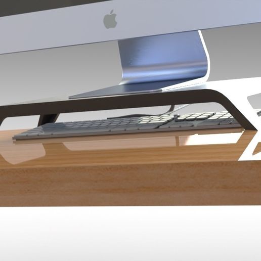 Monitor Stand LARGE-02 (4).jpg Подставка для монитора LARGE - новый простой дизайн из 2 частей