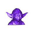 yoda.stl Fichier STL gratuit Yoda en Low Poly・Objet imprimable en 3D à télécharger