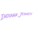 LOGO.stl STL file Letters and Numbers Indiana Jones Letters and Numbers | Logo・Model to download and 3D print