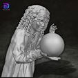 9.jpg Sybill Trelawney Harry Potter Action Figures Custom Action 3D print model