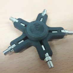 KakaoTalk_20170912_220935367.jpg Archivo 3D gratis Fenta - el mini fidget spinner (tamaño r188)・Modelo imprimible en 3D para descargar