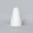 I_1_Renders_1_3.png Vase Set Pattern STL FILE BUNDLE for 3d Printing DiY 3D Printable Vase Collection Pack Modern Minimal Contemporary Vase