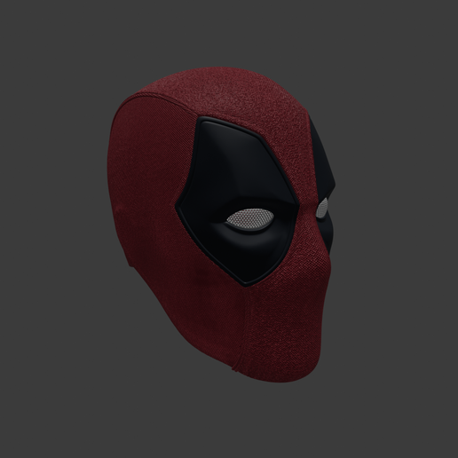 2.png Deadpool Mask with Detailed Texture and Magnets Slots / Deadpool - Mascara con Textura e Magnes