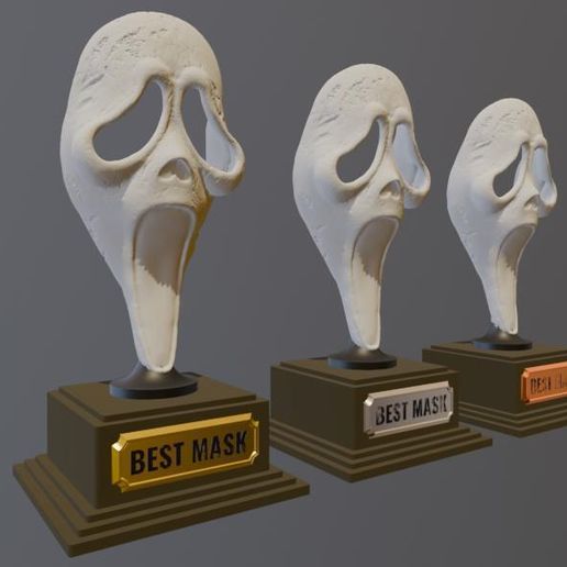 Screen-Clip-6.jpg Troféu Melhor Máscara - Prémio de Halloween / Baile de máscaras imprimível em 3D