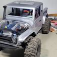 20220616_212614.jpg STL file Vanquish VS410 Portal Interior, shift servos and battery relocation・3D printing model to download