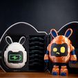 DSC00923.jpg Transformierender Egg-Bot & Bunny-Bot mit modularem Aufbewahrungskoffer