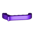 Handle Skewed.stl Archivo STL Bloques de empuje y mango de empuje para utilizar con objetos pequeños en una sierra circular o una fresadora・Diseño de impresora 3D para descargar