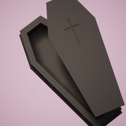 Image1.png Mini coffin for 3d printing