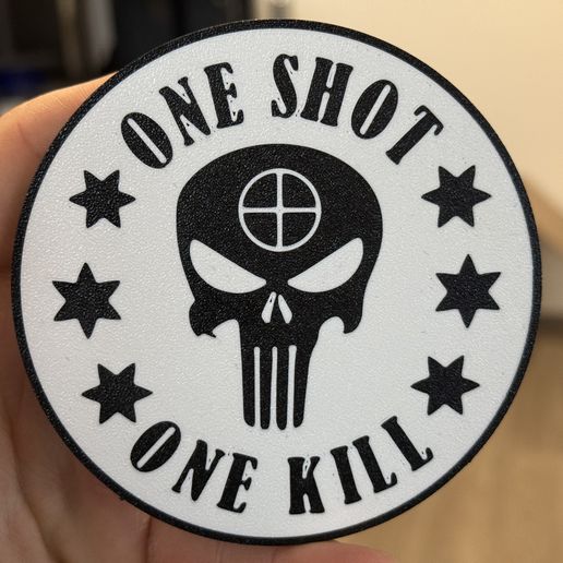 Punisher One Shot coaster