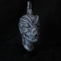 tête de pazuzu
