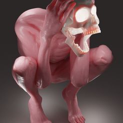 SKULL-MAN-3.jpg STL-Datei Schädelmann 3・3D-Drucker-Vorlage zum herunterladen