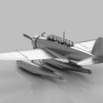 suraido8.jpg 1/350 IJN E13A1 Type 0 Recon Seaplane "Jake" [STL]