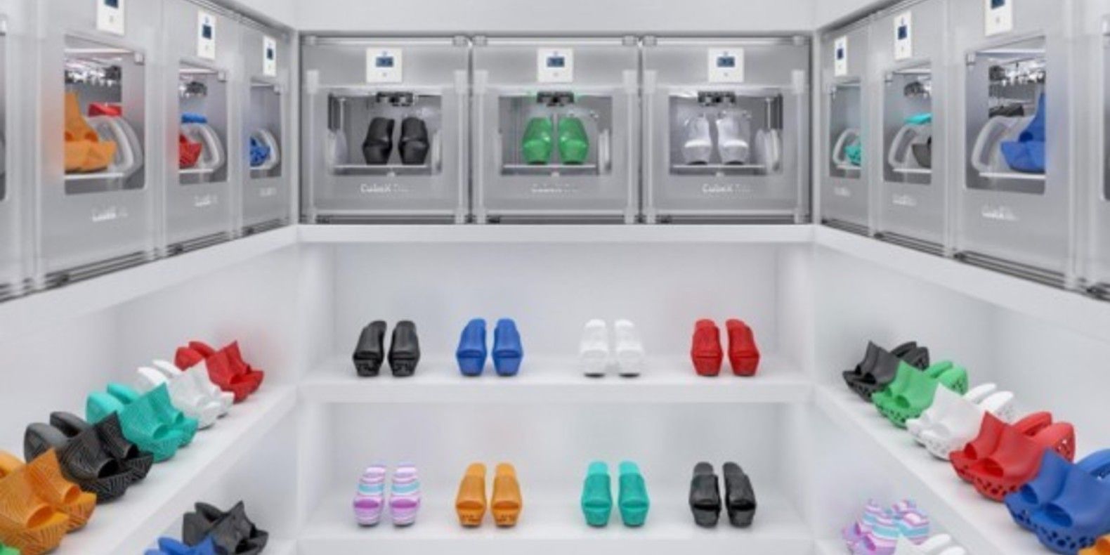 Una colección de zapatos para imprimir tú mismo en 3D