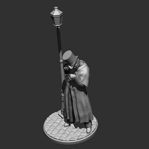 🆓 Jack the Ripper・Free OBJ File for ・Cults