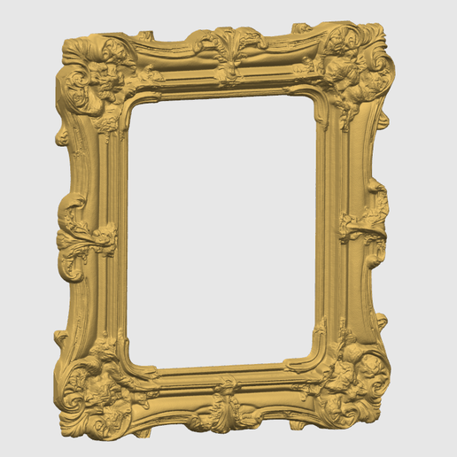 🖼️ Decorative Picture Frame 48 - Modern Design for 3D Printing・ STL ...
