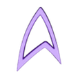 Picard_Starfleet_Badge_Delta.stl Star Trek Picard New Starfleet Badge