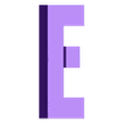 E.stl SUPER MARIO BROS Letters and Numbers | Logo