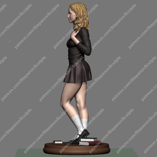 0006.jpg Fichier OBJ Hermione adulte・Modèle à télécharger et à imprimer en 3D, stepanovsculpts