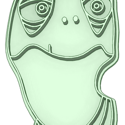 Squirtle_e.png Squirtle face cookie cutter