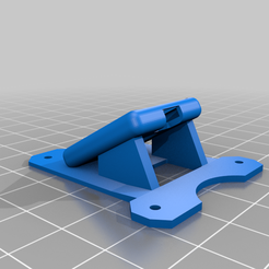 GEPRC_Mark4_GPS_front_mount_for_TBS_M8-2_-_flat_top_screws.png Free STL file GEPRC Mark4 GPS front mount for TBS M8-2・3D printing design to download, weirdcan