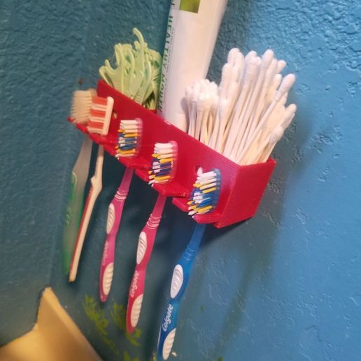 Toothbrush Holder/Organizer 3D model