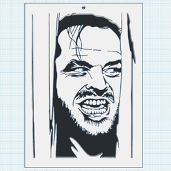 0.png Free STL file Jack Nicholson・3D printable object to download