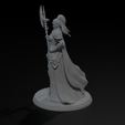 Female_Warrior3.003.png Medieval Hero Mega Pack  10 Fantasy Characters STL OBJ