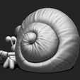 r_10.jpeg Cartoon Hermit Crab STL for 3D Printing