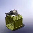 Container-BG-Waffenturm-01.jpg Container part with armament 28mm