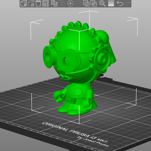 fjt.png Descargar archivo STL gratis Factory Boy - Mascota #MakerWeeknd [Girl] • Plan imprimible en 3D, tufactoria3d