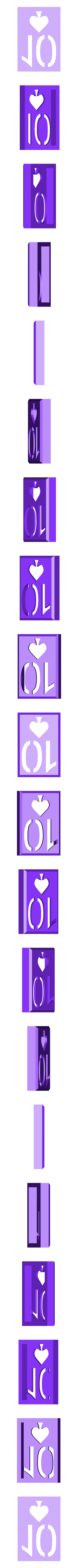 BlockSpades10.stl Player Card Tiles with Transforming Box