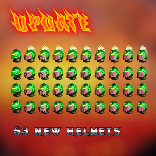 Update.png Fire Salamander Helmets